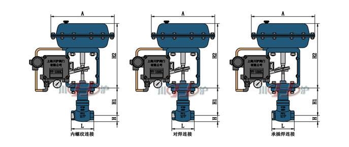 氣動(dòng)小流量調(diào)節(jié)閥結(jié)構(gòu)圖